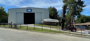 Eaton Ferry Marina boat lift and boat storage retrieval