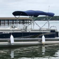 avalon tritoon 150 hp boat